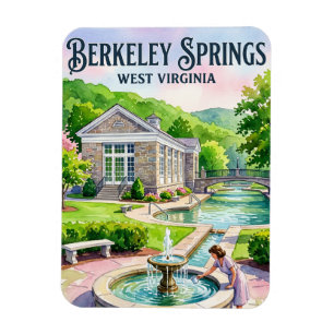 Berkeley Springs State Park USA Magnet