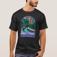 Berkeley Springs West Virginia Illustration Travel