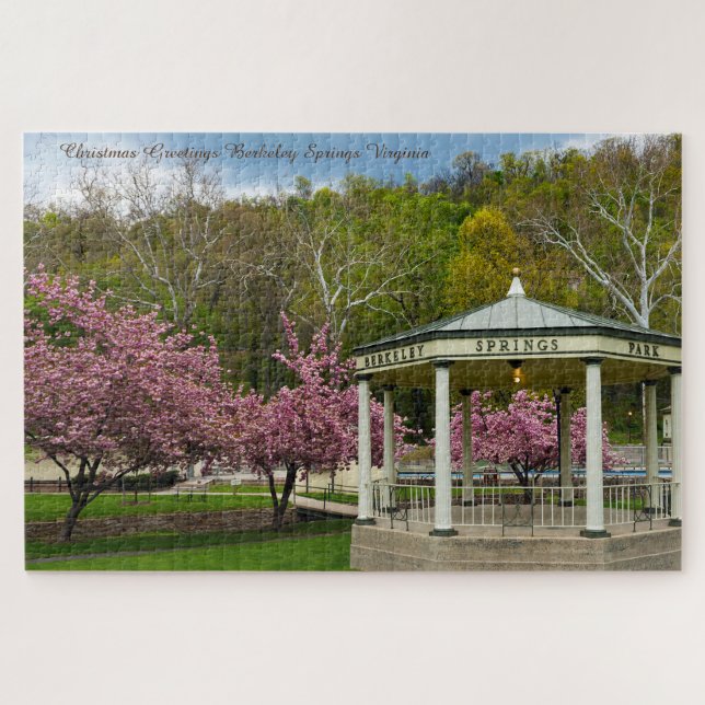 Berkeley Virginia .Christmas Greetings Jigsaw Puzz Jigsaw Puzzle (Horizontal)