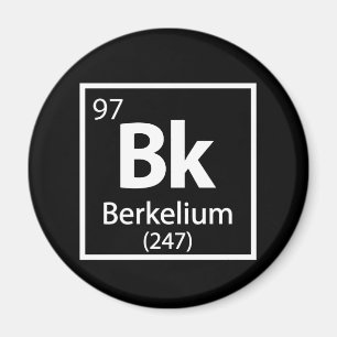 Berkelium - Berkeley Science Periodic Table Magnet