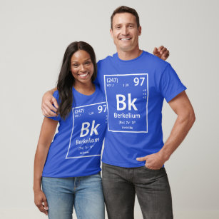 Berkelium Element (white) T-Shirt