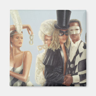 Berkley Hotel Mural - 1 Magnet