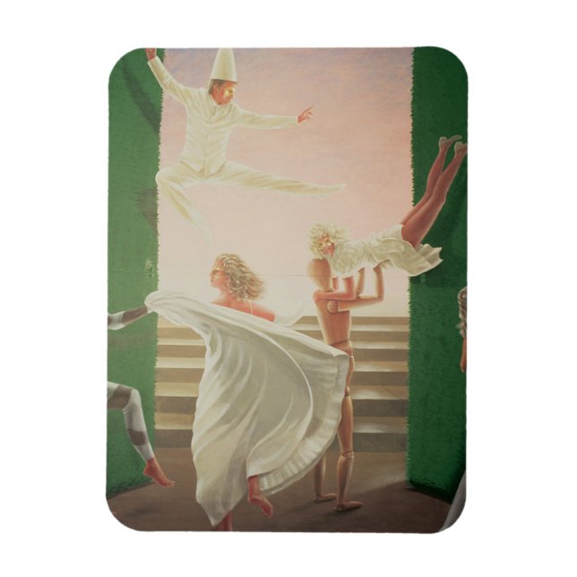 Berkley House Murals - 3 Magnet (Vertical)