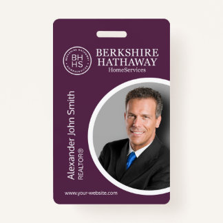 Berkshire Hathaway ID Card Badge ID Badge