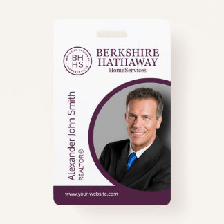 Berkshire Hathaway ID Card Badge ID Badge