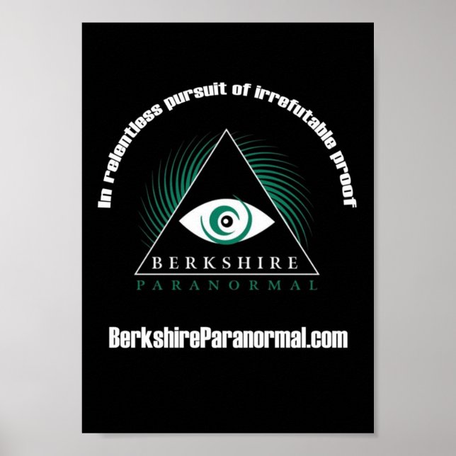 Berkshire Paranormal Group "Relentless" Poster (Front)