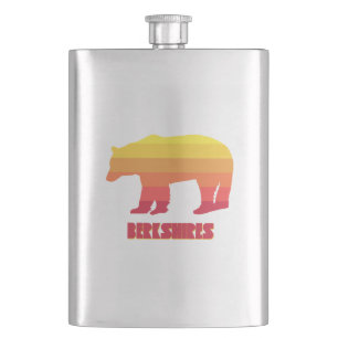 Berkshires Bear Hip Flask