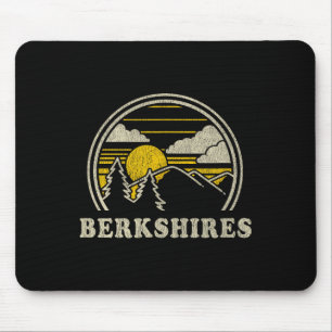 Berkshires Machusetts Ma T Shirt Vintage Hiking Mo Mouse Mat