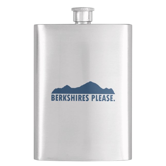 Berkshires Please Hip Flask (Front)