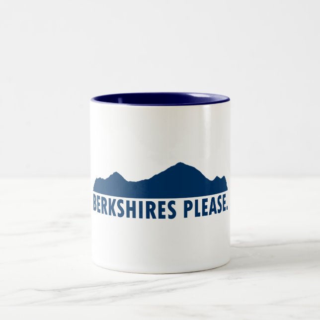 Berkshires Please Two-Tone Coffee Mug (Center)