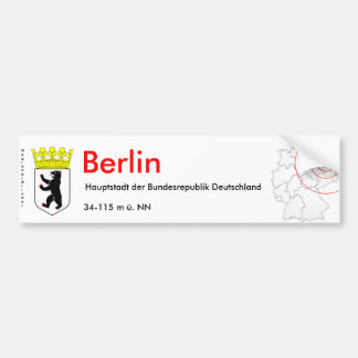 Berlin 1 bumper sticker
