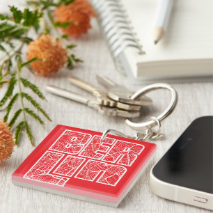 Berlin 2 key ring