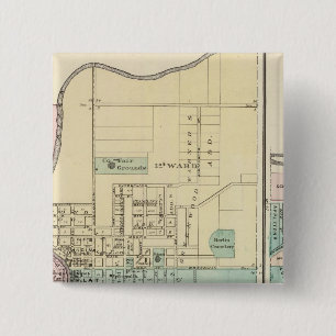 Berlin and Village of Plymouth 15 Cm Square Badge