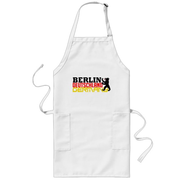 BERLIN apron - choose style & colour (Front)