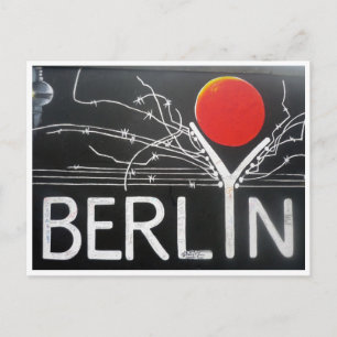 berlin art postcard