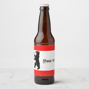 Berlin Beer Bottle Label