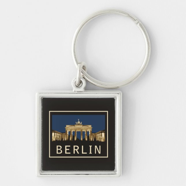 Berlin Brandenburg Gate Key Ring (Front)