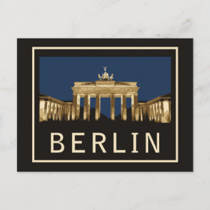 Berlin Brandenburg Gate Postcard