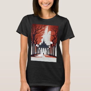 Berlin Brandenburg Minimalist Gate T-Shirt