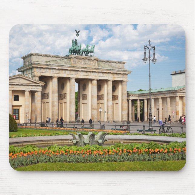 Berlin Brandenburger Tor Mouse Mat (Front)