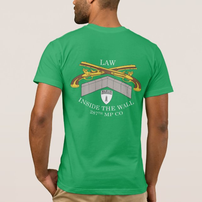 Berlin Brigade MP Veterans T-Shirt (Back)