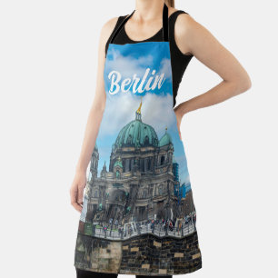 Berlin Cathedral and TV tower in Berlin, Germany Apron