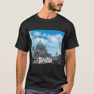 Berlin Cathedral and TV tower in Berlin, Germany T-Shirt