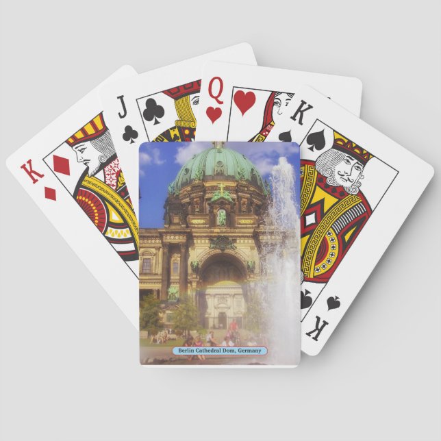Berlin Cathedral Dom, Germany Playing Cards (Back)