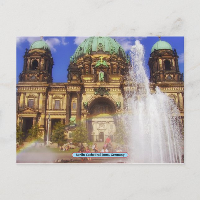 Berlin Cathedral Dom, Germany Postcard (Front)