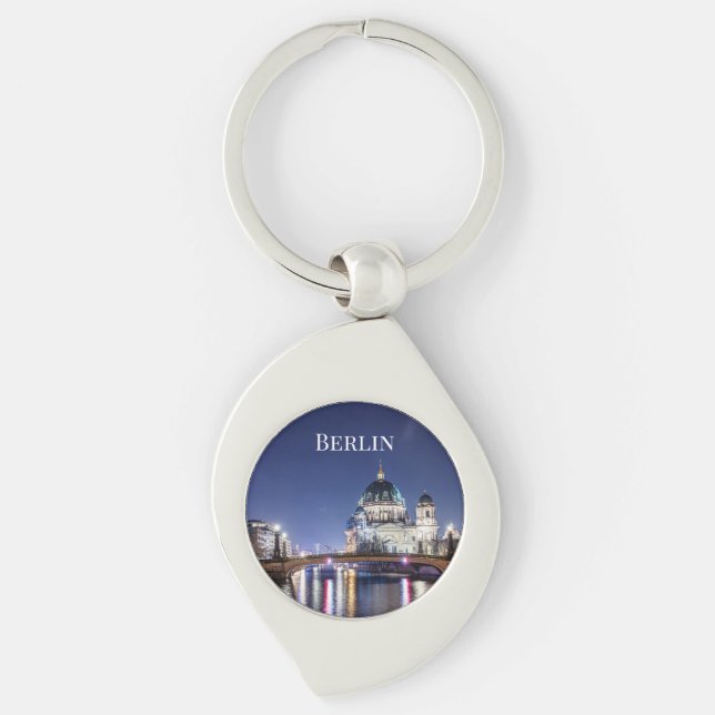 Berlin Cathedral in Berlin, Germany Key Ring (Front)
