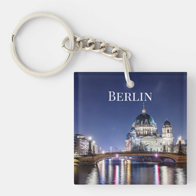 Berlin Cathedral in Berlin, Germany Key Ring (Front)