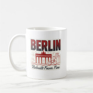 Berlin City Heritage Art – Rebuilt From Fire Coffee Mug