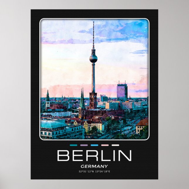 Berlin City Poster (Front)