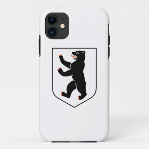 Berlin city symbol germany flag bear emblem iPhone 11 case