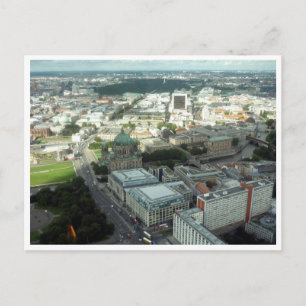 berlin city view postcard