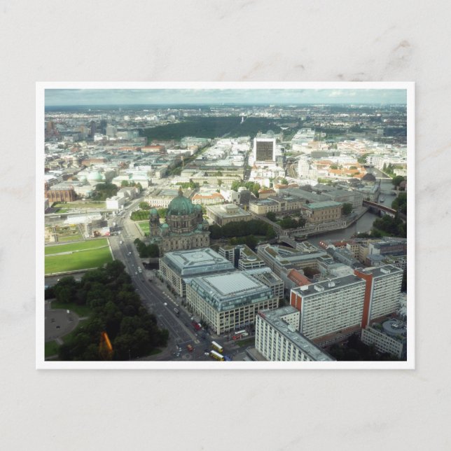 berlin city view postcard (Front)