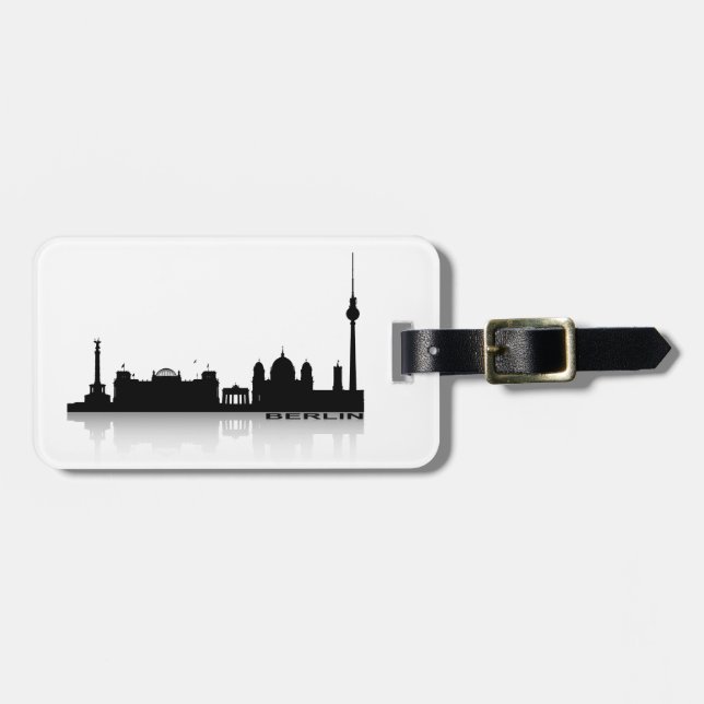 Berlin Cityscape_2 Luggage Tag (Front Horizontal)