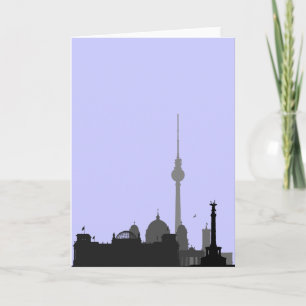 Berlin Cityscape Card