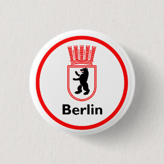 Berlin Coat of Arms 3 Cm Round Badge