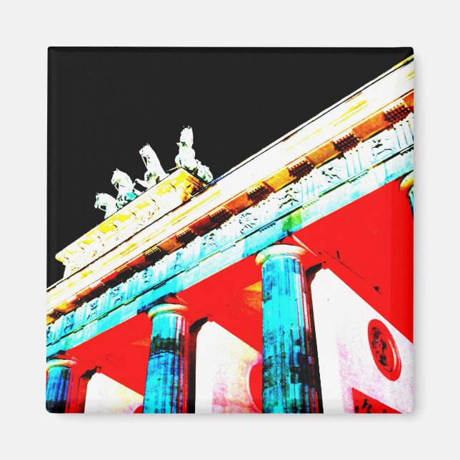 Berlin coloured magnet (Front)
