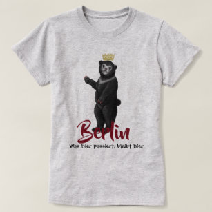 Berlin Confession Bear T-Shirt