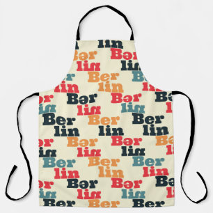 Berlin creative pattern. apron