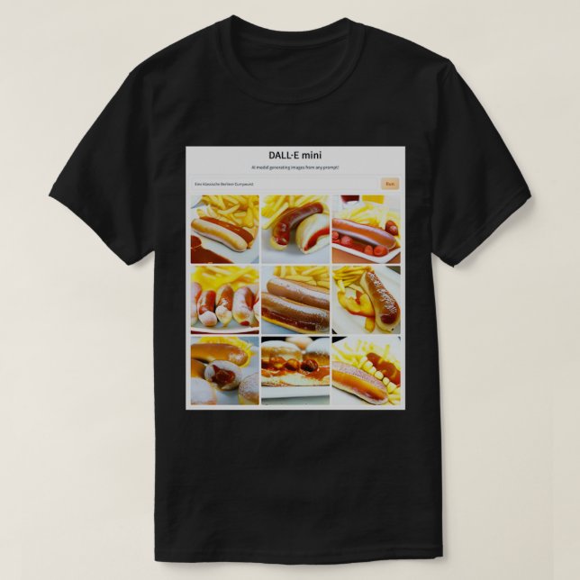 Berlin currywurst T-Shirt (Design Front)