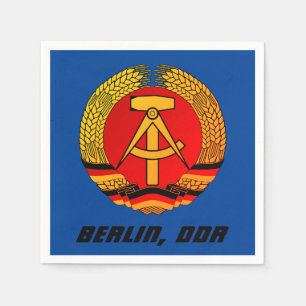 Berlin, DDR - Deutsche Demokratische Republik Napkin