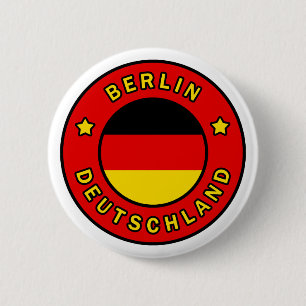 Berlin Deutschland 6 Cm Round Badge