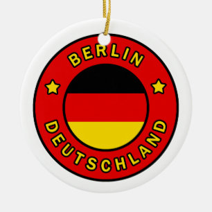 Berlin Deutschland Ceramic Tree Decoration