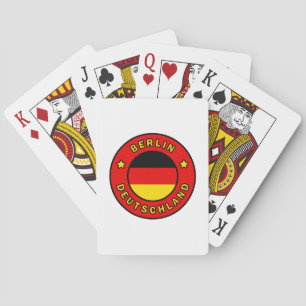 Berlin Deutschland Playing Cards