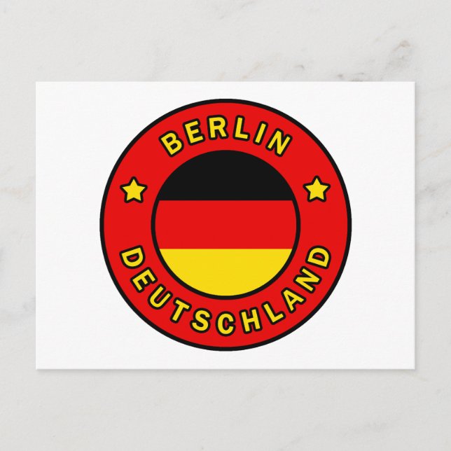 Berlin Deutschland Postcard (Front)