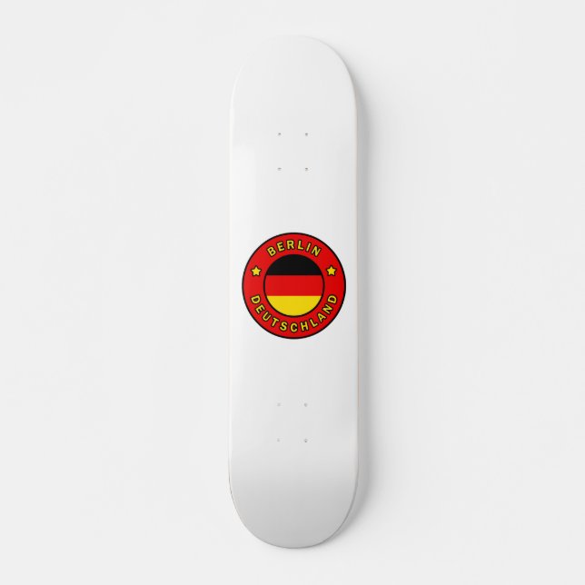 Berlin Deutschland Skateboard (Front)