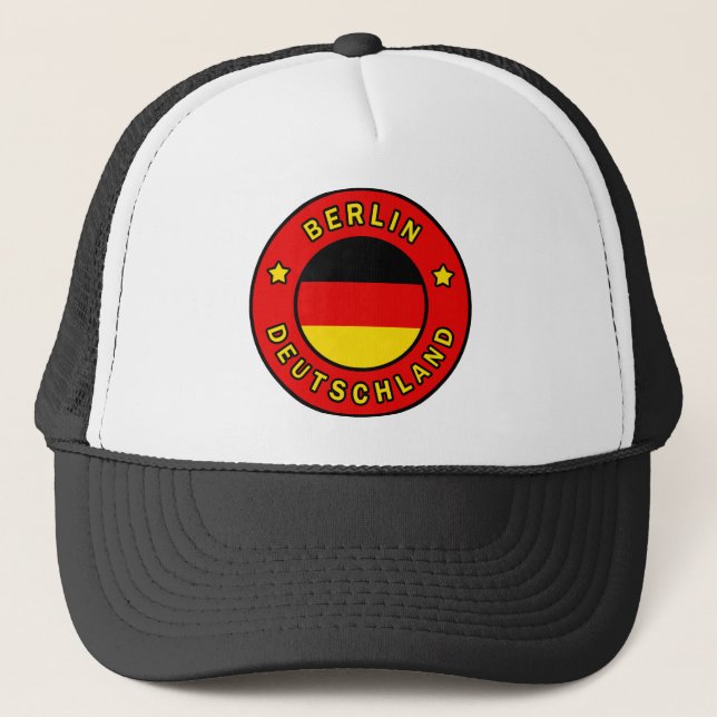 Berlin Deutschland Trucker Hat (Front)